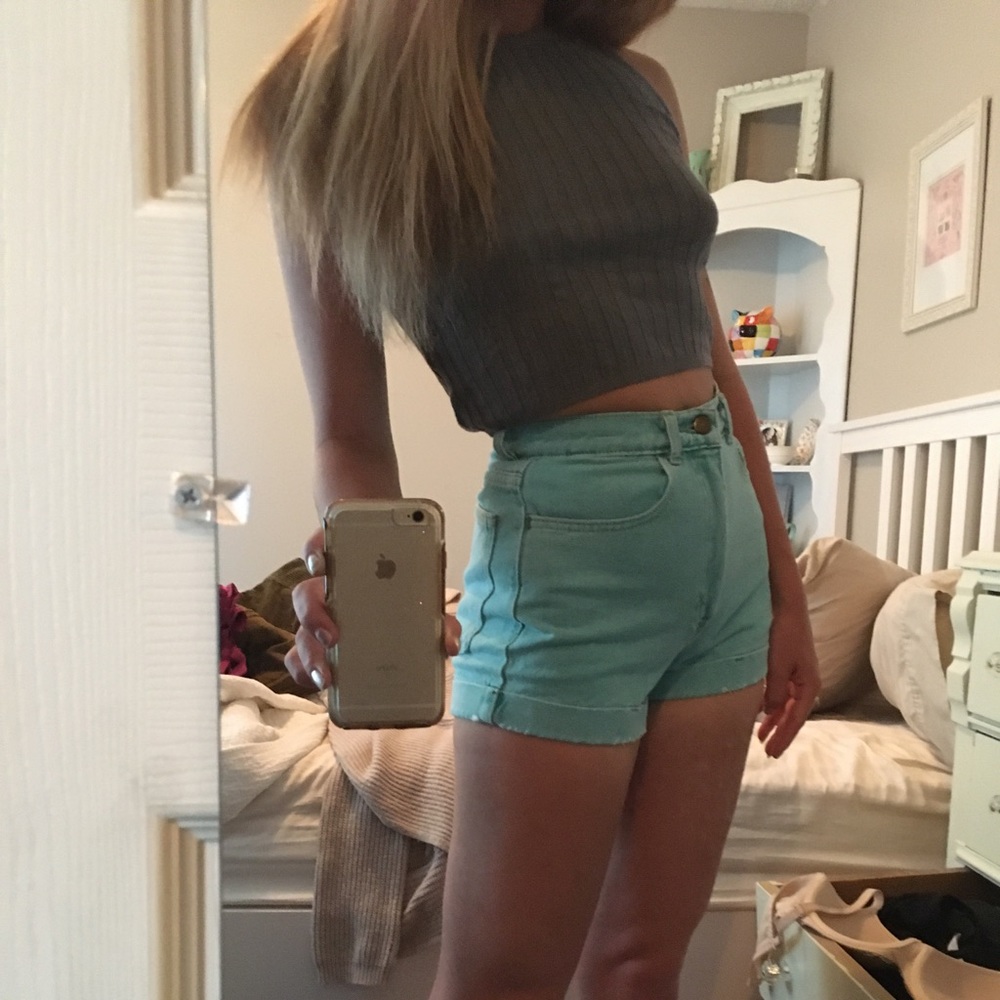 Urban Outfitters Rib Knit Crop Sweater Tank